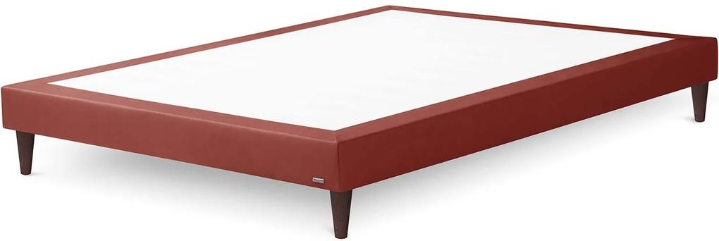 Ted Lapidus Maison | Boxspring Saffier 140 x 200 cm rood bed frames massief beuken- en dennenhout, bed & bad bedden & matrassen
