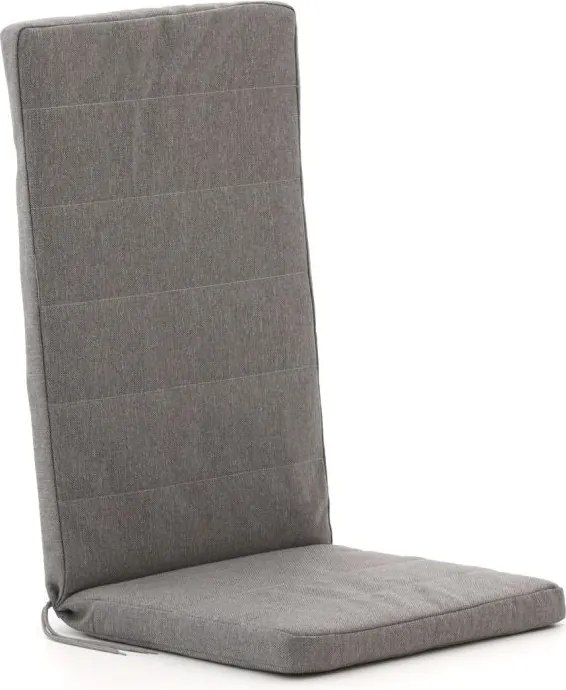 Dunne tuinkussen | Grijs-Antraciet  | Polyester/Polypropyleen | Madison | 124x48cm | Kees Smit Tuinmeubelen