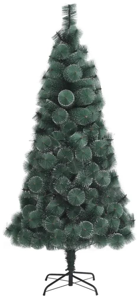 vidaXL Kunstkerstboom met standaard 120 cm PET groen
