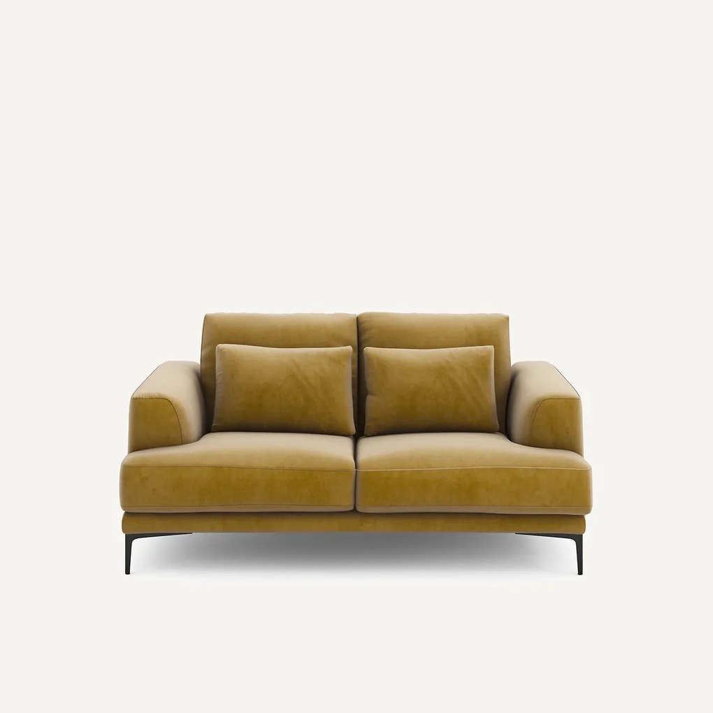 Bank 2-zit in fluweel, Marsile