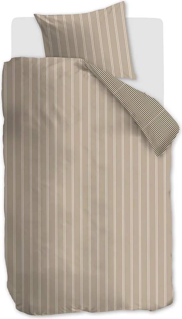 vtwonen Mini Stripe Dekbedovertrek Naturel – Bij Swiss Sense