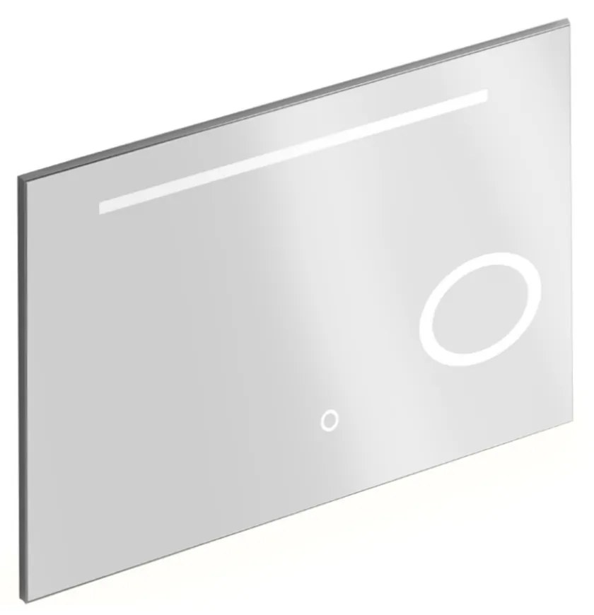 Badkamerspiegel met Verlichting Xenz Desenzano cm met Spiegelverwarming en Scheerspiegel (ALLE MATEN)
