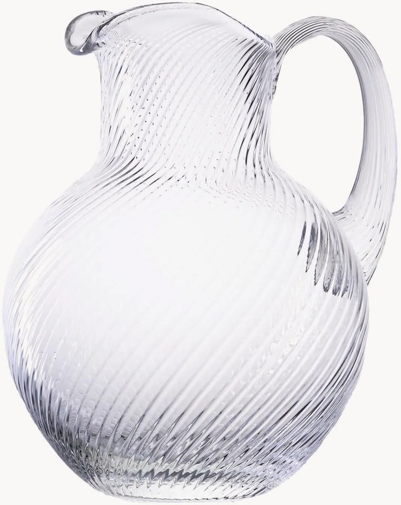 Mondgeblazen karaf Spiral