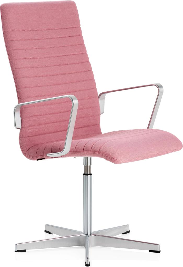 Fritz Hansen Oxford Premium Highback stoel Pink