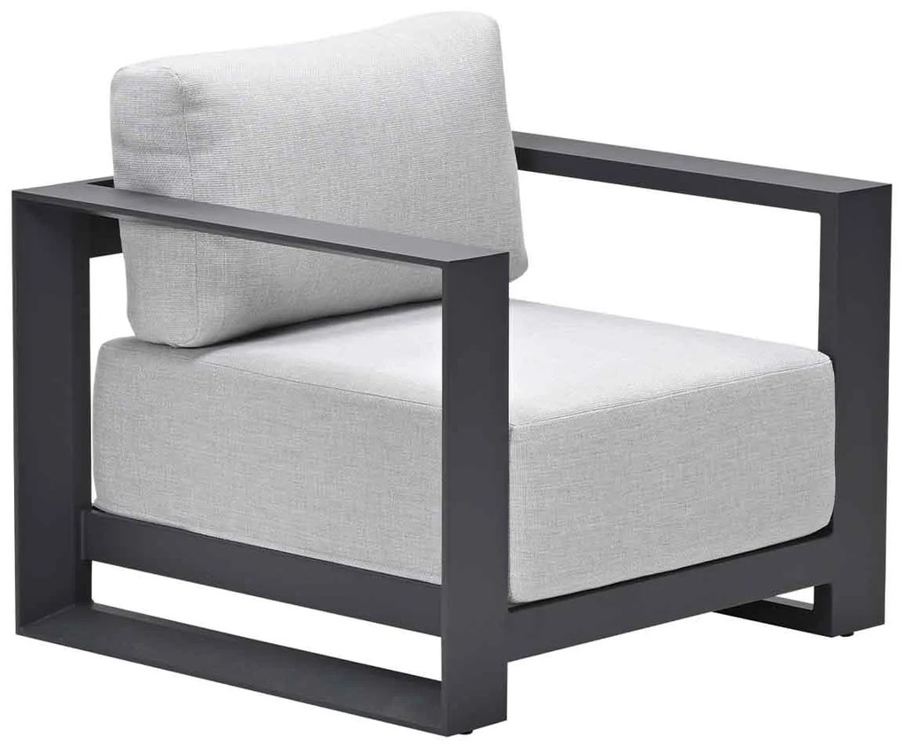 Garden Impressions Malakka loungeset 3 - delig carbon black/valley sand