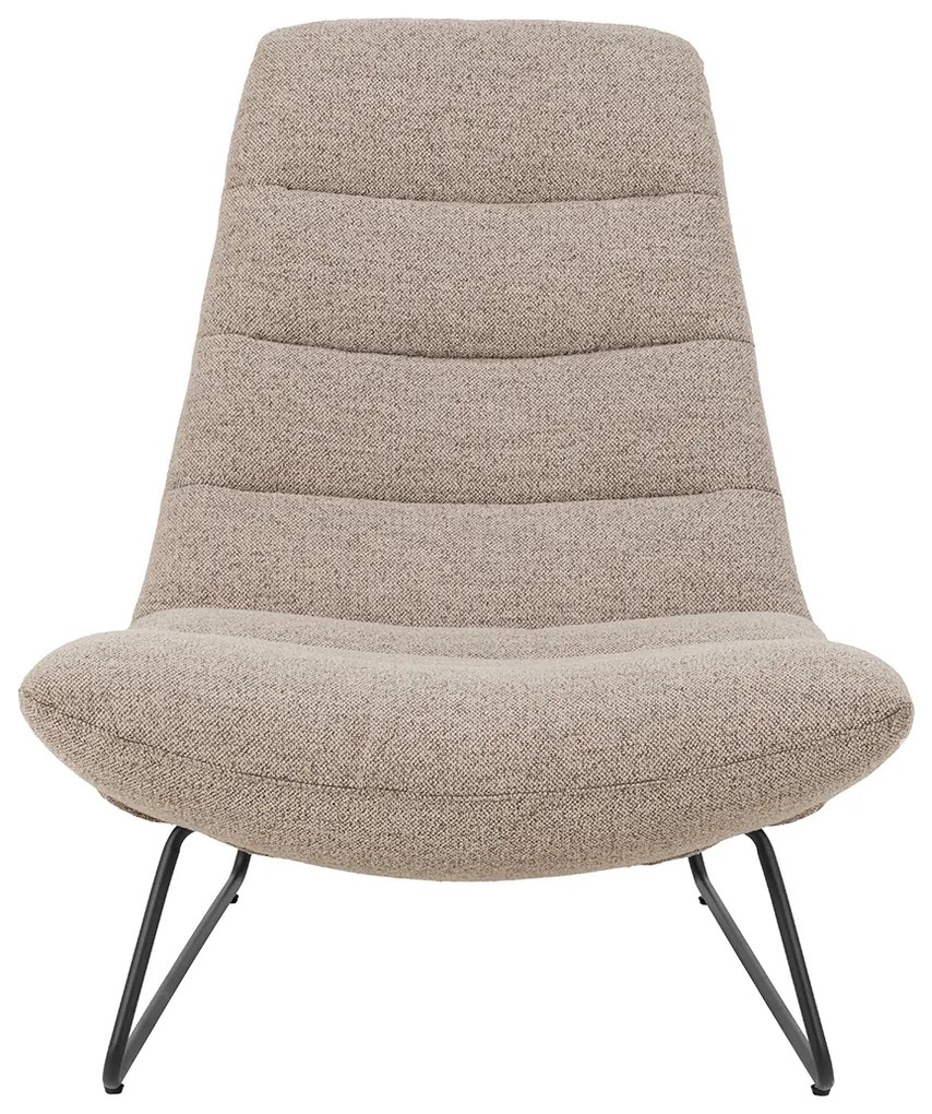 Beige Lounge Fauteuil