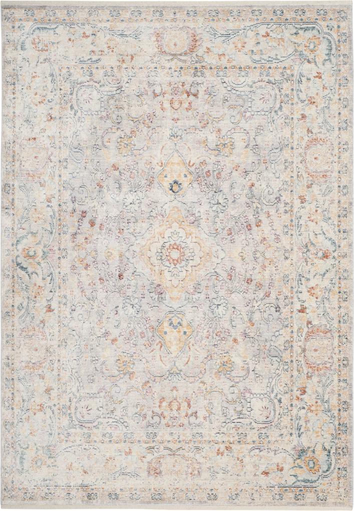 Safavieh | Vloerkleed Gardenia 200 x 300 cm lichtgrijs, crème vloerkleden viscose vloerkleden & woontextiel vloerkleden