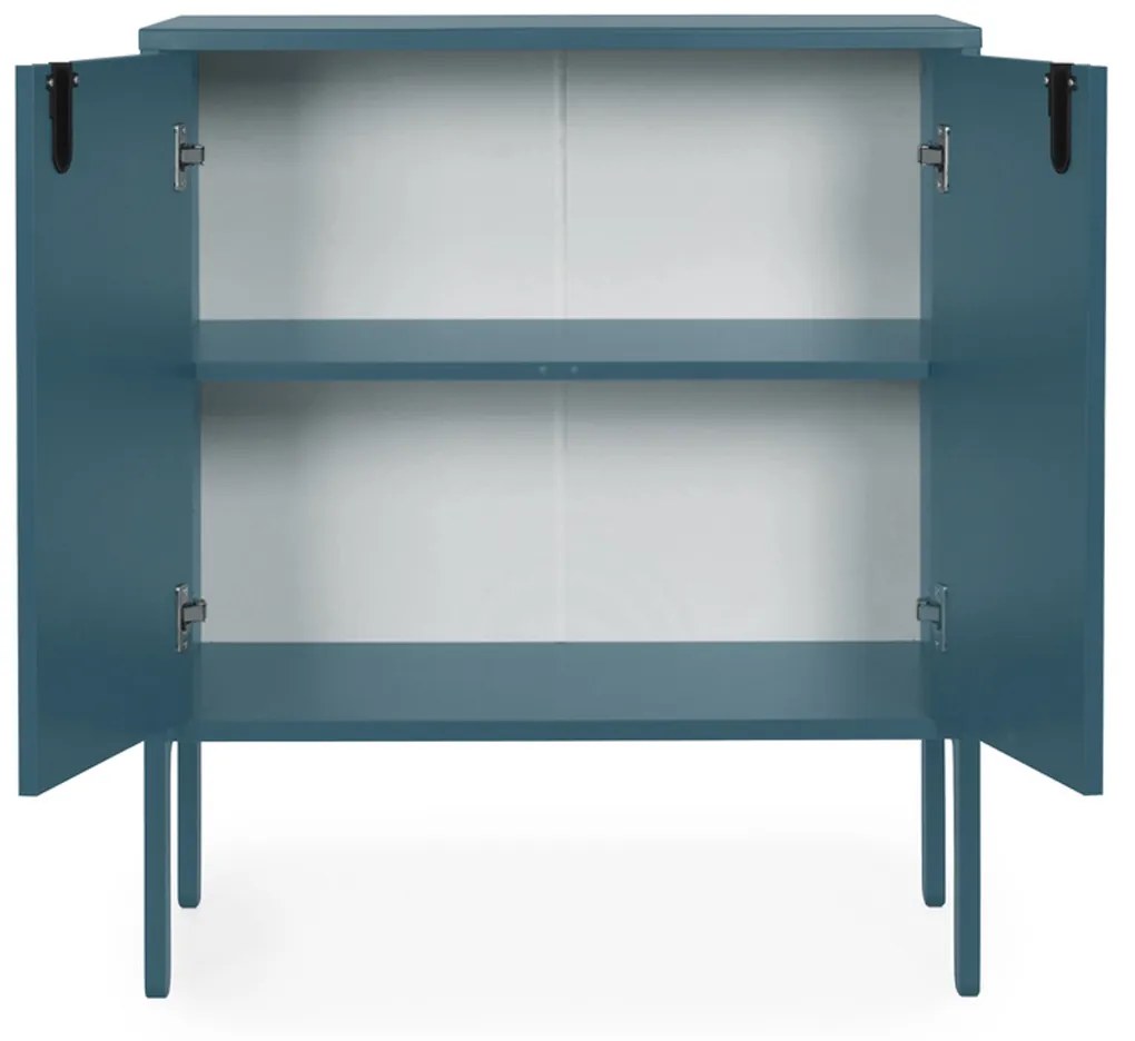 Tenzo Uno Smal Dressoir Modern Design Blauw - 76x40x89cm.