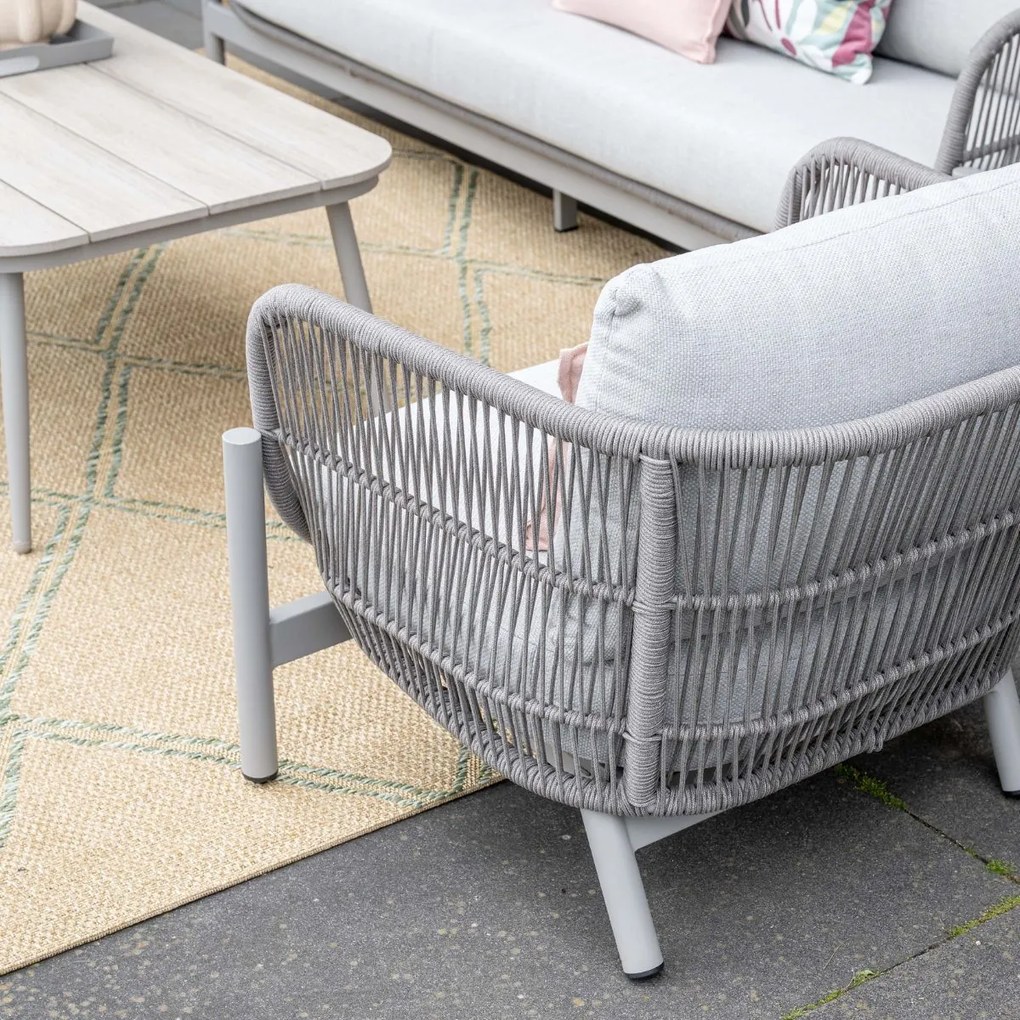 Garden Impressions Luzia loungeset 4-delig - taupe