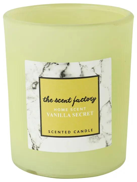 Home scent kaars in glas - Vanilla Secret - ⌀6x7.5 cm