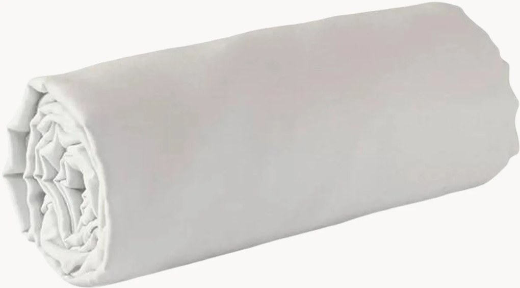 Hoeslaken van katoensatijn Arabesk