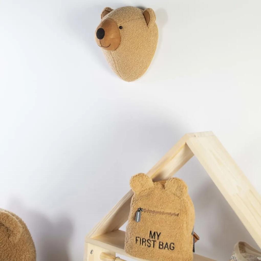CHILDHOME Wanddecoratie teddybeerkop