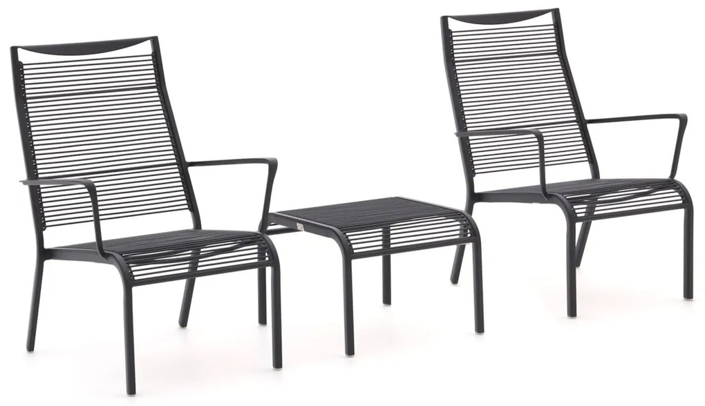 Bistro- en balkonset Apple Bee | 2 personen n.v.t. | Tuinset stapelbaar | 3-delig | Kees Smit Tuinmeubelen