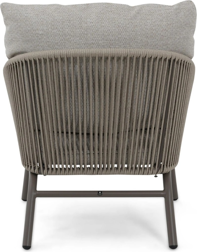 Stoel en Bank Loungeset 4 personen/5 personen Rope Taupe Coco Livo