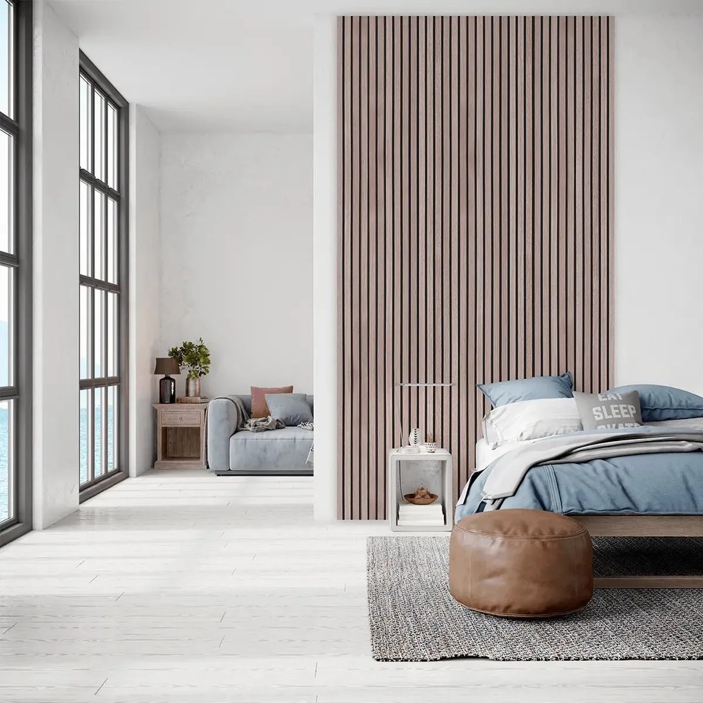 AkuPanel 240 cm Rustiek Walnoot   - Akoestische panelen