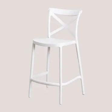 Otax Stapelbare Hoge Tuinkruk Wit & ↑65 Cm - Sklum