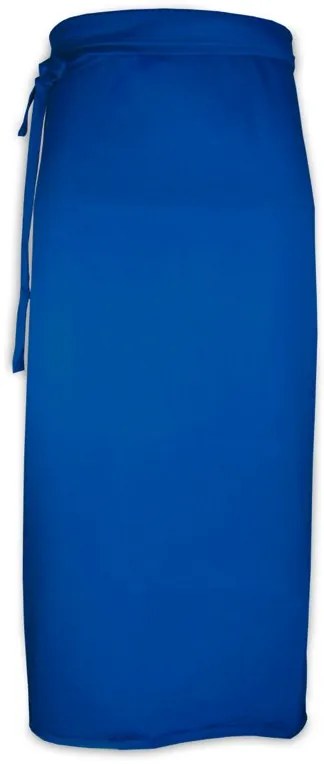Long Bistro Schort Royal Blue 90x100cm