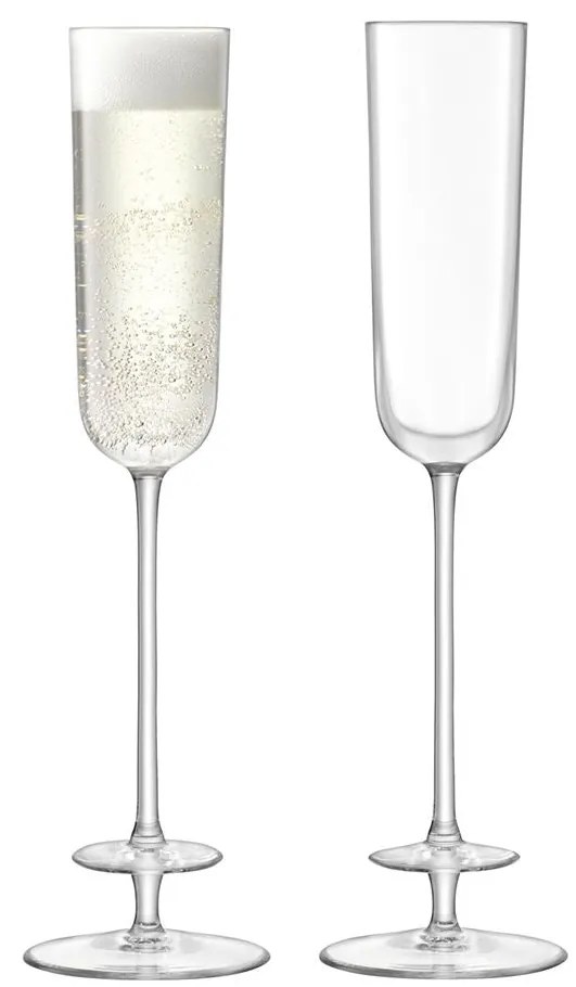 Set van 2 champagneglazen Theatre Flute | L.S.A.
