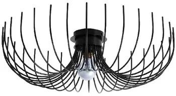 Kroonluchters, ophangingen en plafondlampen Zwart Homemania  Lion Plafondlamp, Modern ontwerp, Zwart, 56 x 56 x 16 cm