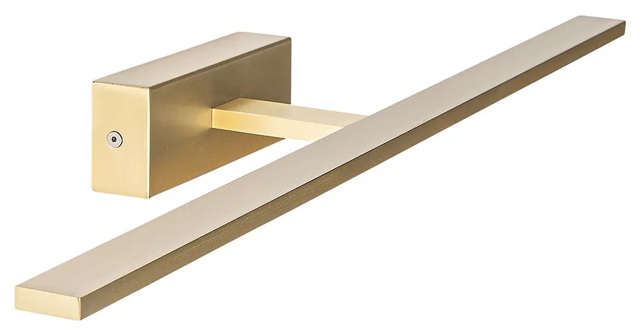 Wandlamp messing 62 cm incl. LED IP44 - Jerre