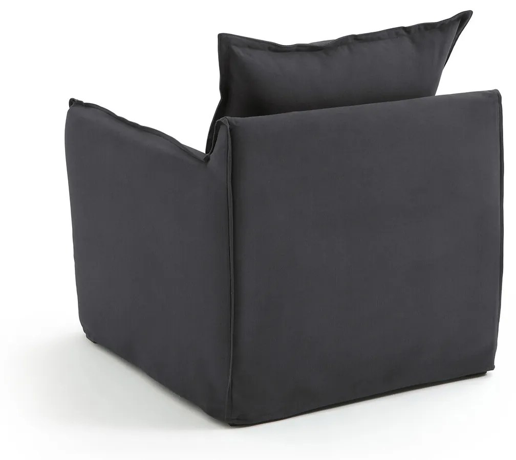 Hoes voor fauteuil in katoen/polyester Odna