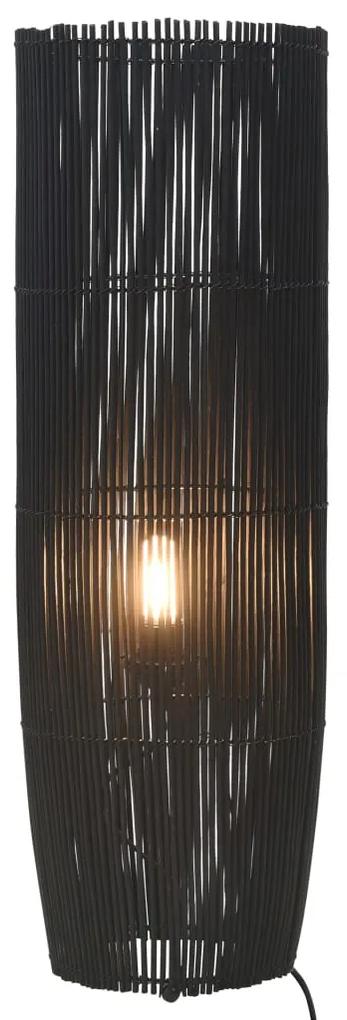 vidaXL Vloerlamp E27 84 cm wilgen zwart