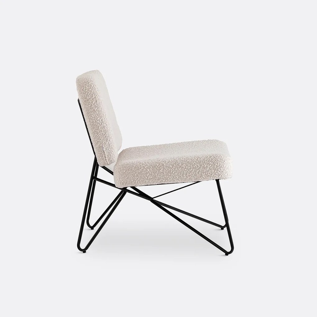 Vintage fauteuil bouclette, Watford