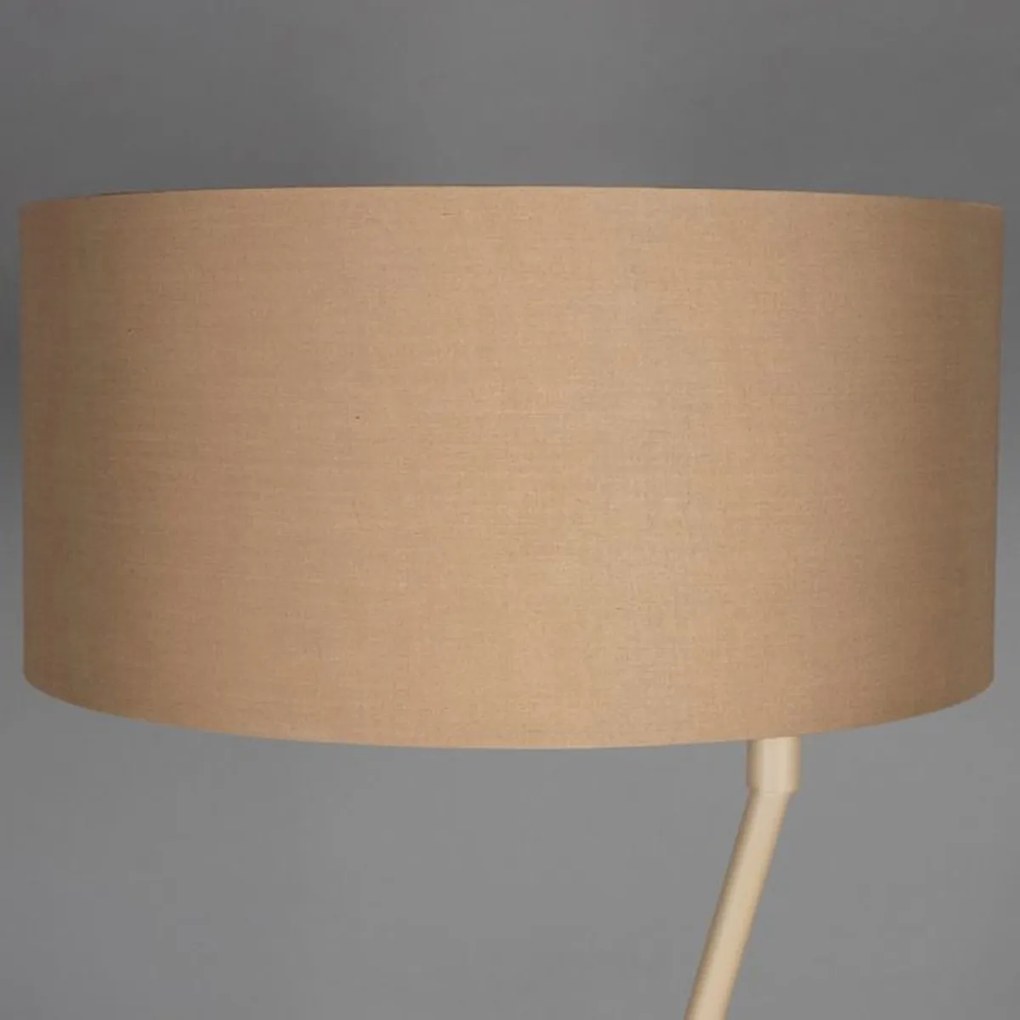 Dutchbone Murphy Design Vloerlamp Beige Voet