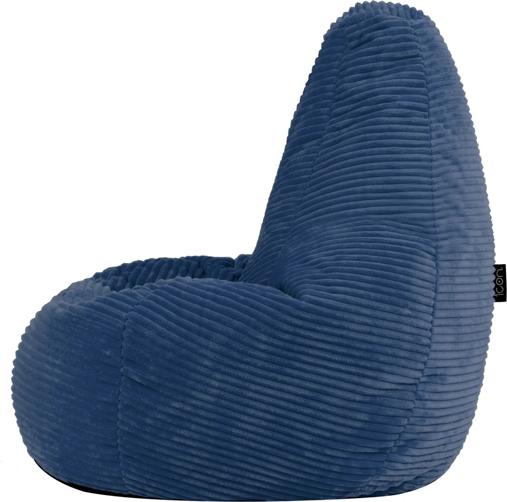 Chillz Kinder Zitzak Corduroy - Denim Blue