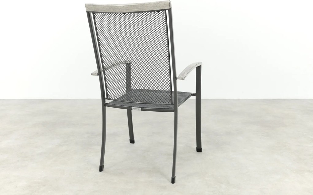 Royal Garden Balero stapelbare tuinset strekmetaal 160x90 cm.