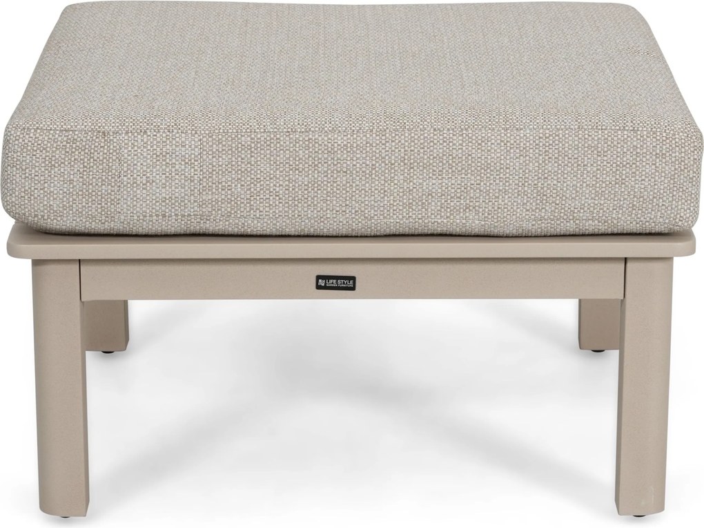 Hoek loungeset 5 personen Aluminium Zand/Beige  Lifestyle Garden Furniture Melone