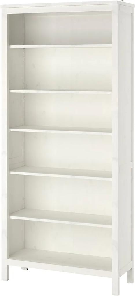IKEA HEMNES Boekenkast 90x197 cm Wit gebeitst Wit gebeitst - lKEA