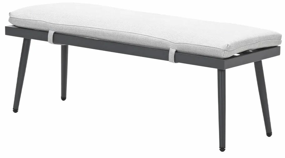 Garden Impressions Tineo lounge dining set 6-delig - donker grijs