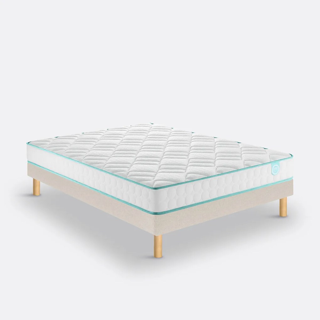 Schuimstof matrasset, stevige ondersteuning en boxspring, LEE TOUT TRANQUILLE