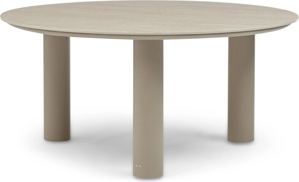 Dining Tuintafel rond 158 cm Zand/Beige Trino