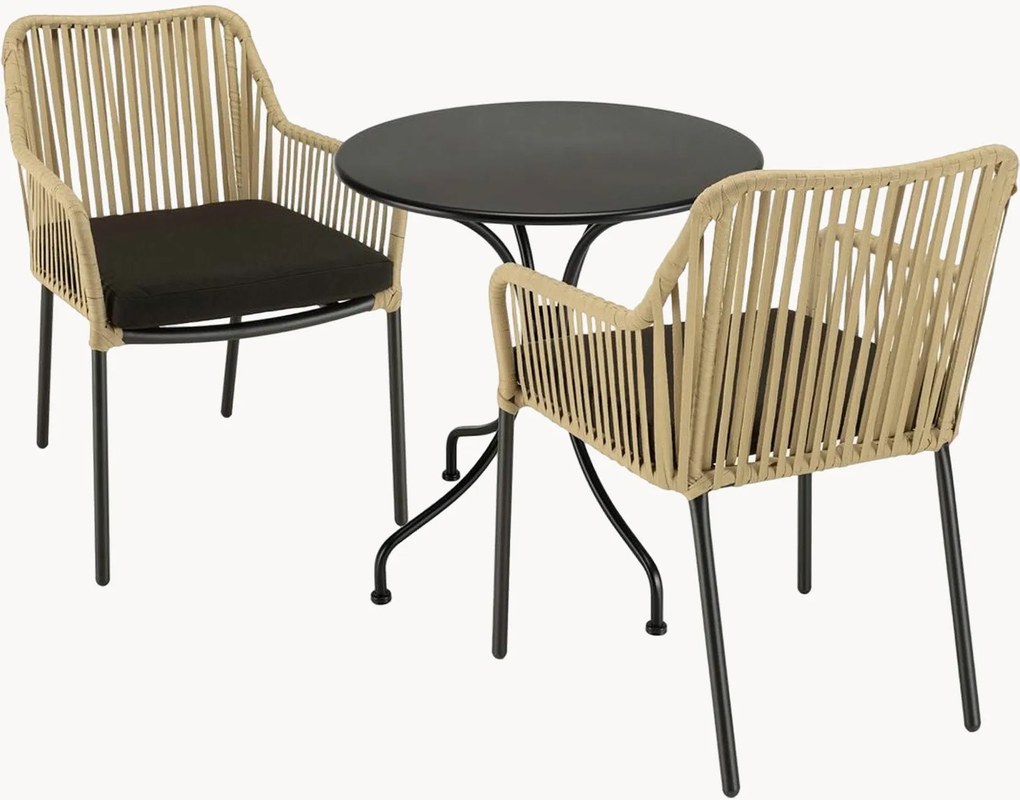 Tuin loungeset Malo, 3-delig