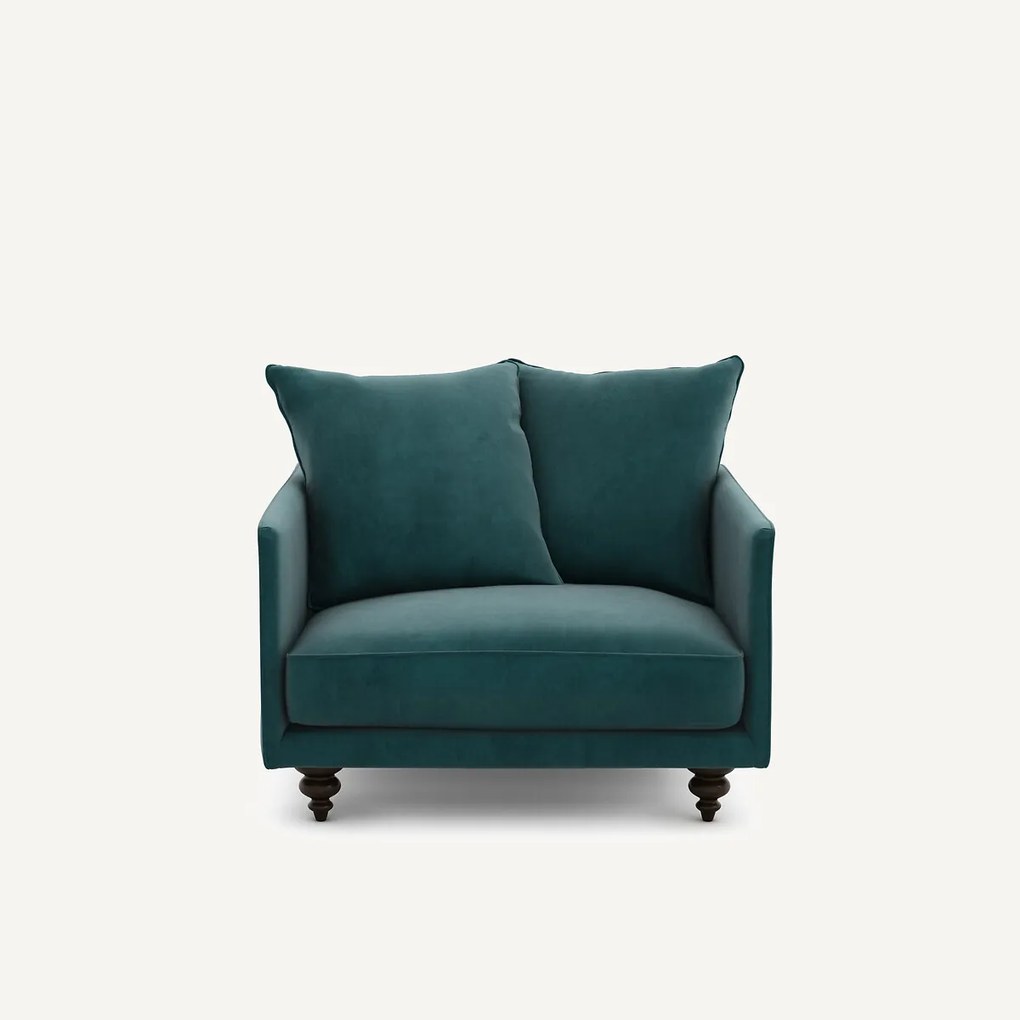 Fauteuil fluweel, Lazare