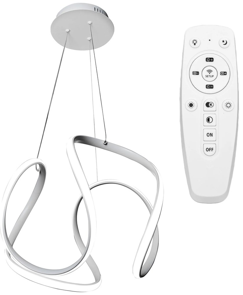 Plafondlamp Hangend Modern LED Afstandsbediening APP388-CP