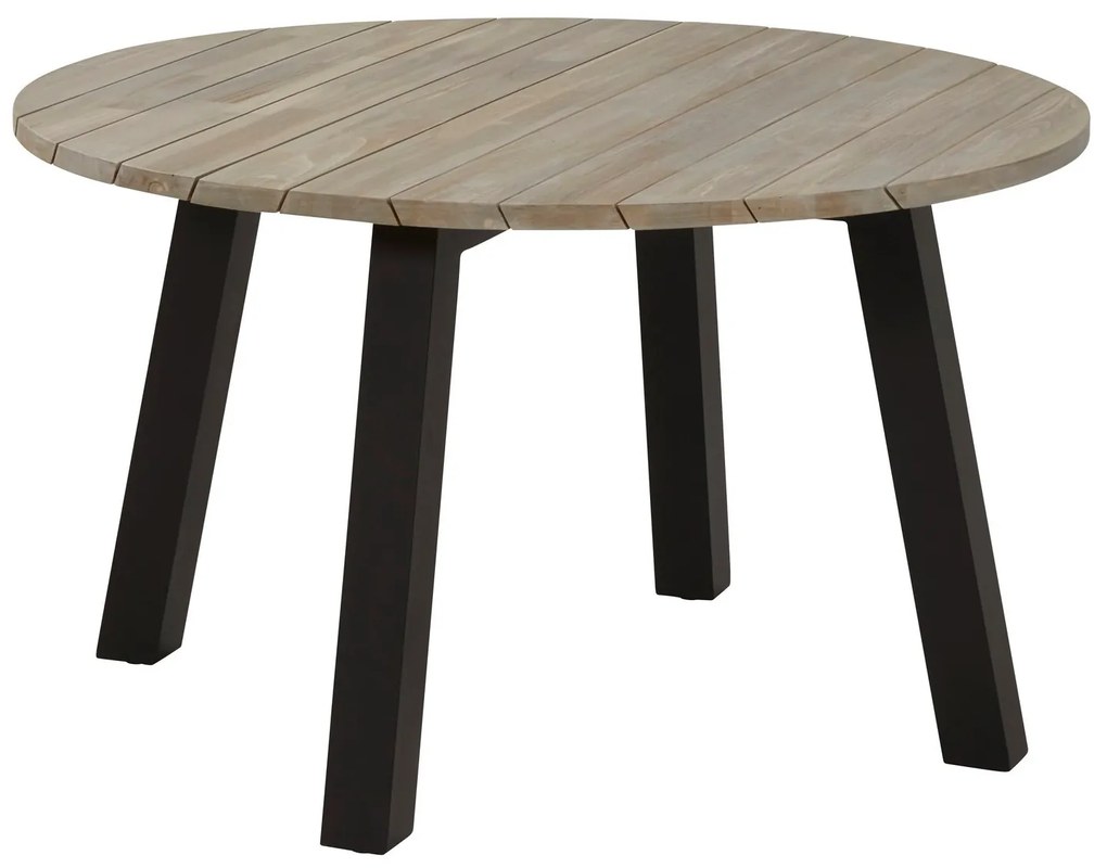 Taste by 4SO Ronde Tuintafel - Derby - Ø 130 cm - Teak / Aluminium - Taste by 4SO