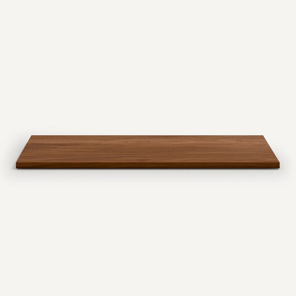 Set van 2 legplanken L110cm fineer notenhout Johanez