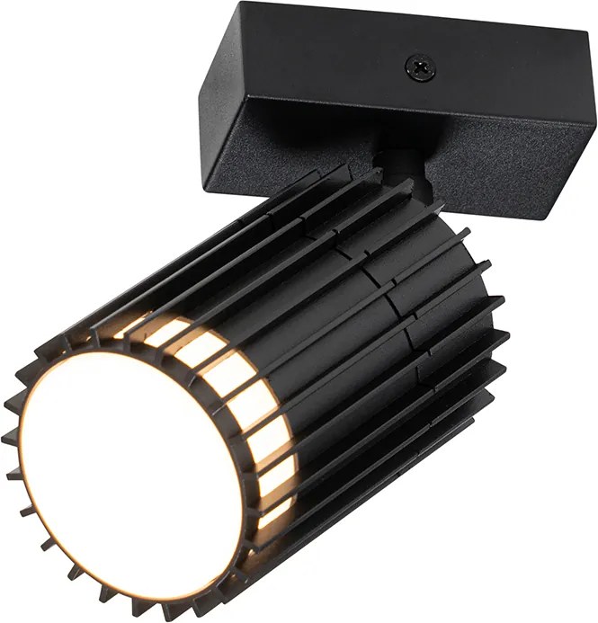 Design buiten plafondspot zwart IP44 - Boris