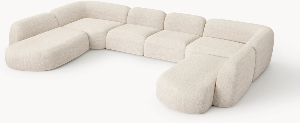 Modulaire bouclé XL bank Wolke