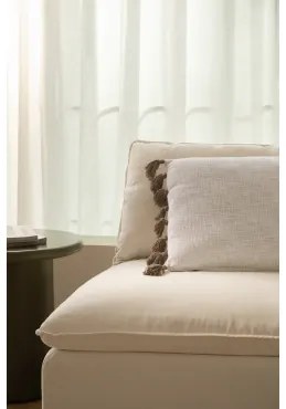 Vierkant Kussen 45x45 Cm Van Botucau-katoen Beige – Crème - Sklum