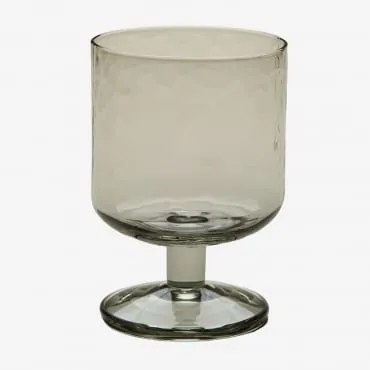 Pack Van 4 Wijnglazen 38 Cl Van Leomie-glas Agata Grijs - Sklum