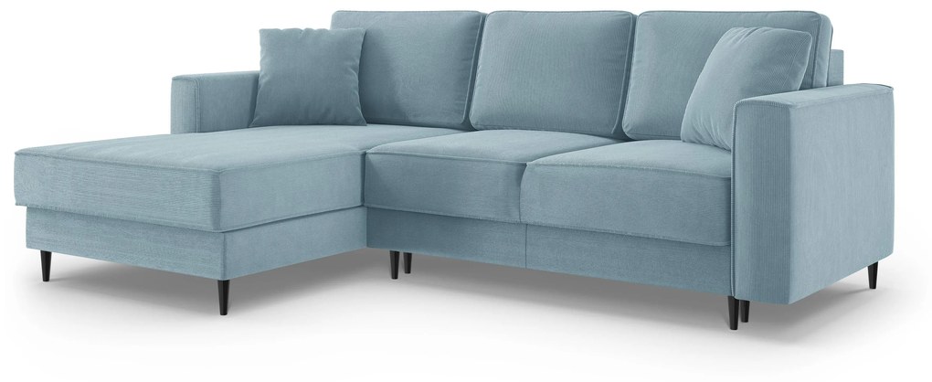 Slaapbank Fano ribstof links | Cosmopolitan Design