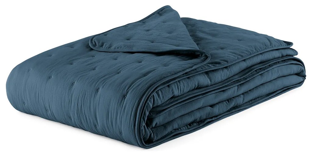 Gematelasseerde beddensprei in gewassen microvezel, Loja