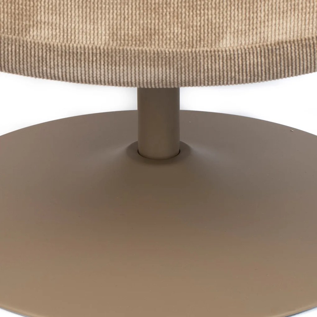 Zuiver Bubba Beige Draaifauteuil Retro Design