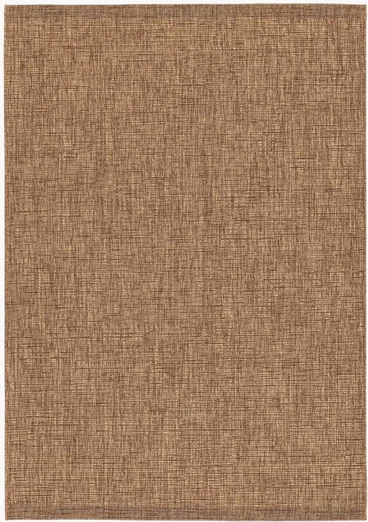 In- & outdoor platgeweven vloerkleed Lune