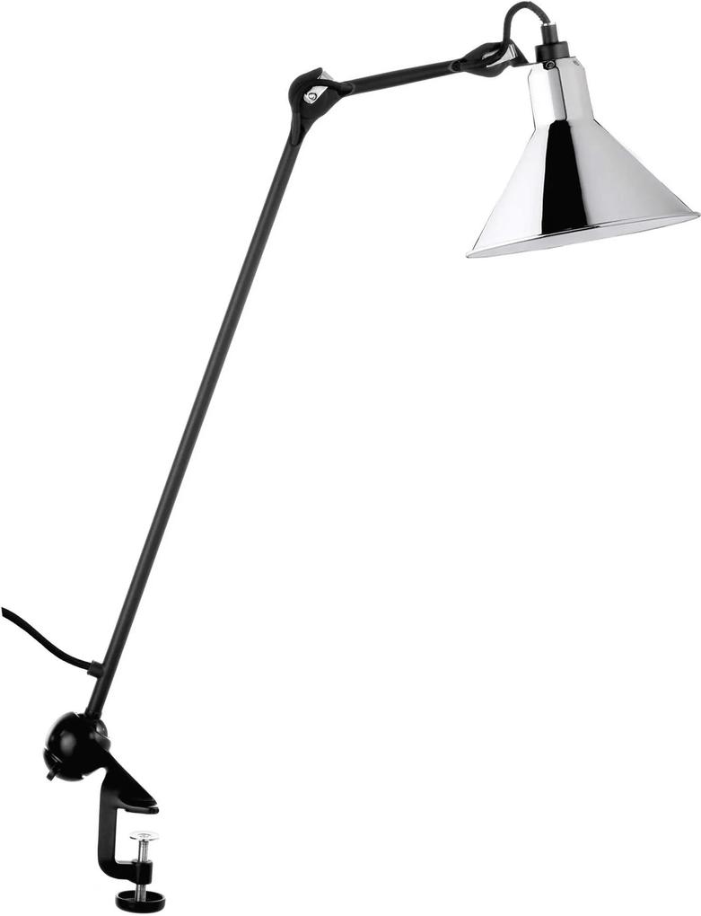 DCW éditions Lampe Gras N201 bureaulamp met tafelklem chroom