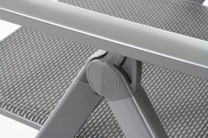 Hartman Napoli/Kings 4-persoons verstelbare tuinset 180x100 cm. - Antraciet